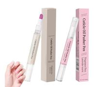 Sassytip Cuticle Pusher Oil Pen, 2 in 1 Cuticle Remover Nail Oil Pen with Lavender Scents, Sassytip Cuticle Oil Pen with Natural Ingredients, Nail Oil Cuticle for Repairing Dry Nail (Set 3)