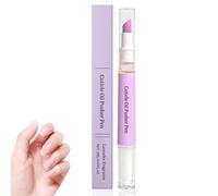 Sassytip Cuticle Pusher Oil Pen, 2 in 1 Cuticle Remover Nail Oil Pen with Lavender Scents, Sassytip Cuticle Oil Pen with Natural Ingredients, Nail Oil Cuticle for Repairing Dry Nail (Purple,1PC)