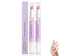 Sassytip Cuticle Pusher Oil Pen, Sassytip Cuticle Pen, 2 in 1 Cuticles Remover Nail Oil Pens With Lavender Scents, Nail Strengthener, N-ail Growth Treatment, Repair and Moisturizes for Dry Nails (2PC)
