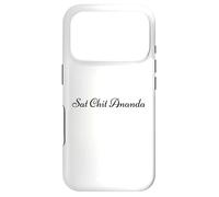 Sat Chit Ananda Hindu Tradition Mantra Case for iPhone 17 Pro