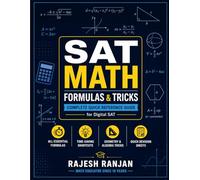 SAT Math Formula & Tricks Handbook: Quick-Revision Formulas, Smart Tricks, Common Mistakes, and Last-Minute SAT Math Review (SAT Math Mock Tests)