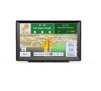 Sat Nav 2025 New UK Europe Map, Touch Screen Car GPS and Support Voice Turn Direction Guidance/Speed and Red Light Warning/Custom Truck Routing (9 inch)