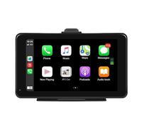 Sat Nav 7 Inch Portable Wireless for apple Carplay Screen with HD 2.5D Touch Display Navigation