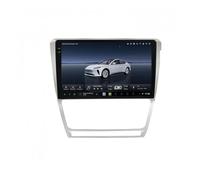 Sat Nav Android13 12+512GB Car Multimedia Navigation for Skoda for Octavia 2008-2013(DUDU7 12+512+2K+360,10.36 inch silvery)