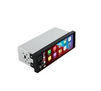 Sat Nav Car Radio Wireless Carplay Android Auto Multimedia Player 1Din FM Stereo(OD7 Wired CP AA Cam)