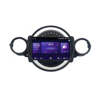 Sat Nav Carplay Car Radio Stereo for BMW Mini Cooper R56 R60 2007-2014 Hd Touch Screen Radio with Bluetooth, Transmission, Aux, Support Voice Control, Mirror, 8 Core 6G+128G