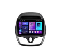 Sat Nav Carplay Car Radio Stereo for Chevrolet Spark Beat 2015-2017 Bluetooth Wifi 4G Dab+ Tpms Mirror Link, Bluetooth Handsfree/Phone Mirroring, Hd, 8 Core 6G+128G