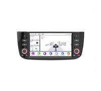 Sat Nav Carplay Car Radio Stereo for Fiat Linea Punto EVO 2012-2015 Hd Touch Screen Radio with Bluetooth, Transmission, Aux, Support Voice Control, Mirror, 4 Core 2G+32G