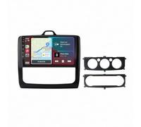 Sat Nav Carplay Car Radio Stereo for Focus Exi MT AT 2004-2011 Touchscreen Portable Carplay Screen with Siri, Bluetooth, Transmitter, Voice Control, Ota, 4 Core 4G+64G