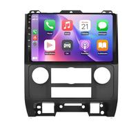 Sat Nav Carplay Car Radio Stereo for Ford Escape Kuga 2007-2012 Touch Screen with Carplay Wifi Bluetooth Mirror Link, Fm, Steering Wheel Control, 4 Core 2G+32G