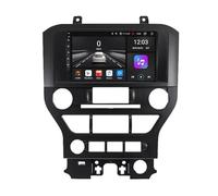 Sat Nav Carplay Car Radio Stereo for Ford Mustang 2015-2020 Touch Screen with Carplay Wifi Bluetooth Mirror Link, Fm, Steering Wheel Control, 4 Core 4G+64G