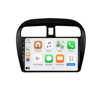 Sat Nav Carplay Car Radio Stereo for MITSUBISHI Mirage Spacestar Attitude 2012-2023 Bluetooth Wifi 4G Dab+ Tpms Mirror Link, Bluetooth Handsfree/Phone Mirroring, Hd, 8 Core 4G+64G