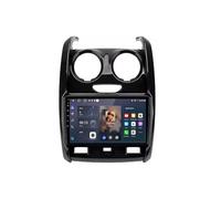 Sat Nav Carplay Car Radio Stereo for Renault Duster 2015-2021 Hd Touch Screen Radio with Bluetooth, Transmission, Aux, Support Voice Control, Mirror Link, Gps, 4 Core 4G+64G