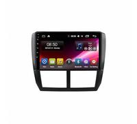 Sat Nav Carplay Car Radio Stereo for Subaru Forester Impreza 2008-2014 Backup Camera, Mirror Link, Bluetooth, Voice Control, Gps Navigation, Aux, Voice Assistant, 8 Core 6G+128G