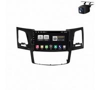 Sat Nav Carplay Car Radio Stereo for Toyota Fortuner Hilux MT 2007-2015 Wireless, Mirror Link, Live Navigation, Voice Assistant, Touchscreen, Bluetooth, Aux, Gps, 4 Core 1G+32G