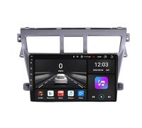 Sat Nav Carplay Car Radio Stereo for Toyota Vido Yaris 2008-2013 Bluetooth Wifi 4G Dab+ Tpms Mirror Link, Bluetooth Handsfree/Phone, Hd, 4 Core 4G+64G