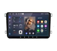 Sat Nav Carplay Car Radio Stereo for Volkswagen VW Caddy 2011-2018 Touch Screen with Carplay Wifi Bluetooth Mirror Link, Fm, Steering Wheel Control, 4 Core 2G+32G