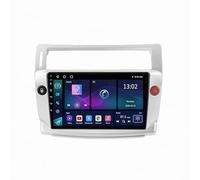 Sat Nav for Car for Citroen C4 C-Triomphe C-Quatre 2004-2011 Car Sat Nav, Touch Screen Gps Navigator Speed & Low Bridge Warnings, 3D/2D Navigation, Mp3/Mp4 Player, Fm, 4 Core 1G+16G