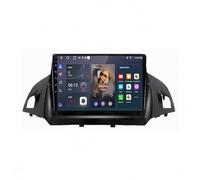 Sat Nav for Car for Ford C-MAX Kuga 2 Escape 3 2012-2019 Mirror Link Gps Navigation Voice Control/Siri, Touchscreen, Bluetooth, Aux, Fm, Map Navigation Portable, 4 Core 1G＋32G