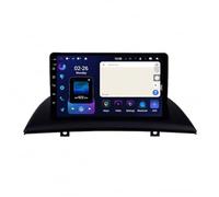 Sat Nav for Car Gps Navigation for BMW X3 E83 2004-2012 Hd Touch Screen with Carplay Wifi Bluetooth Mirror Link, Fm, Steering Wheel Control, 4 Core 2G+32G