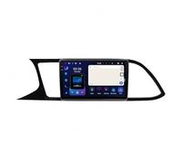 Sat Nav for Car Gps Navigation for Seat Leon 3 2012-2020 Hd Touch Screen with Bluetooth, Fm Transmission, Support Voice Control, Mirror Link, 4 Core 1G+32G