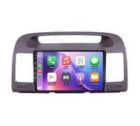 Sat Nav for Car Gps Navigation for Toyota Camry 5 XV 30 2002-2006 Hd Touch Screen with Carplay Wifi Bluetooth Mirror Link, Fm, Steering Wheel Control, 8 Core 4G+64G