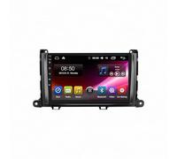 Sat Nav for Car Gps Navigation for Toyota Sienna 2011-2014 Hd Touch Screen Bluetooth Head Unit Stereo with Reverse Camera, Voice Control, Fm, 8 Core 4G+64G
