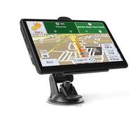 Sat Nav, HD Touch Screen GPS Navigation for Cars Trucks with UK and Europe Maps, HGV Sat Nav Trucks, Lifetime Free Updates, Support Postcode Search, Speed Camera Alert, Voice Guidance, POI (7 Inch)