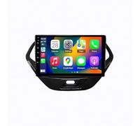 Sat Nav, Touch Screen Gps Navigator for Ford FIGO KA 2015-2018 Sat Nav for Cars & Trucks Fm Transmitter, Voice Reminder Mini Usb Tf Eu Uk Map Speeding, 4 Core 1G+16G