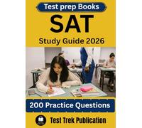SAT Test prep Books Study Guide 2026 .: 200 Practice Questions