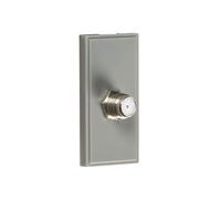 Knightsbridge NETSATGY SAT TV Outlet Module 25x50mm - Grey