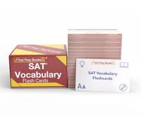 SAT Vocabulary Study Cards 2026-2027: SAT and PSAT Verbal Test Prep [700+ Vocab Terms]