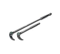 Sata 2pc 180 Degree Rotate with 14 Position Indexing Pry Bar Set