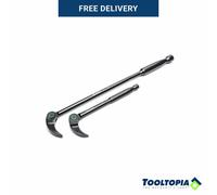 Sata 2pc 180 Degree Rotate with 14 Position Indexing Pry Bar Set ST92569
