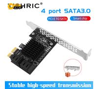 SATA 3.0 PCIe Controller Multiplier Expansion 2 4 8 10 Ports Add-On Riser 6Gbps