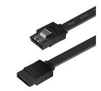 SATA Cable III, Benfei SATA Cable III 6Gbps Straight HDD SDD Data Cable with Locking Latch 18 Inch Compatible for SATA HDD, SSD, CD Driver, CD Writer - Black