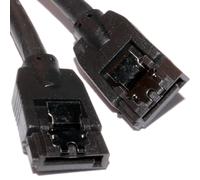 SATA III Locking Plug to Plug 6Gb 6 Gbps High Speed Cable Lead 45cm