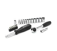 SATA ST09521-02 21 Pieces 1/4" Drive 6 Point SAE Socket Set