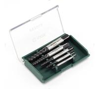 SATA ST09704ASJ 5-Piece Coarse Threaded Extractor Set, 3.3mm / 5.3mm / 6.4mm / 8.8mm / 11.2mm, in Storage Case
