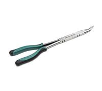 SATA ST70721ST Double X-Pliers with 45 Degree Jaws and Anti-Slip Handles, for Added Reach in Tight Spaces