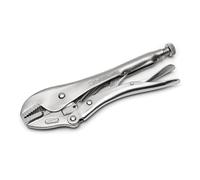 SATA ST71203ST 10-Inch Straight Jaw Locking Pliers, with a Chrome Molybdenum Alloy Steel Body and an Integrated Wire Cutter