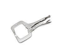 SATA ST71601SC 11-Inch C-Clamp Locking Pliers with Regular Tips, Nickel-Plated Steel Body and Narrow Profile to Fit into Confined Areas