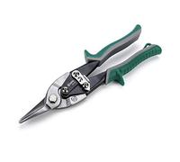 SATA ST93103ST Aviation Tin Snips, Straight Cut 10" Steel Blades with Serrated Edges