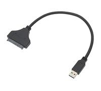 SATA to USB Cable, USB 3.0 to 2.5” SATA Hard Drive Adapter, ASM1153e Chip, Support Hot Swap, with LED Indicator, USB to SATA Adapter for 2.5in 7 to 15MM HDD SSD