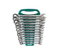 SATA Tools Sata 12Pc Reversible Metric Ratchet Spanner Set Chrome Vanadium