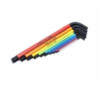 SATA Tools Sata 9Pc Ex Long Colour Series Black Oxide Hex Key Set