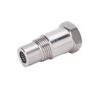Satainless Steel Oxygen O2 Sensor Spacer Adapter Bung Catalytic Converter Fix Check Engine Light M18 x 1.5