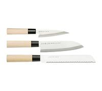 Satake - Houcho Knife Set - 3 Knives - Wood