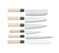 Satake - Houcho Knife Set 6 Pieces - Wood