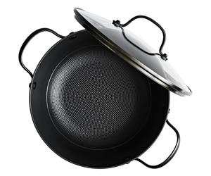 Satake - Sauté Pan Lightweight Cast Iron With Non-stick Coating Ø24 cm, Black - Black